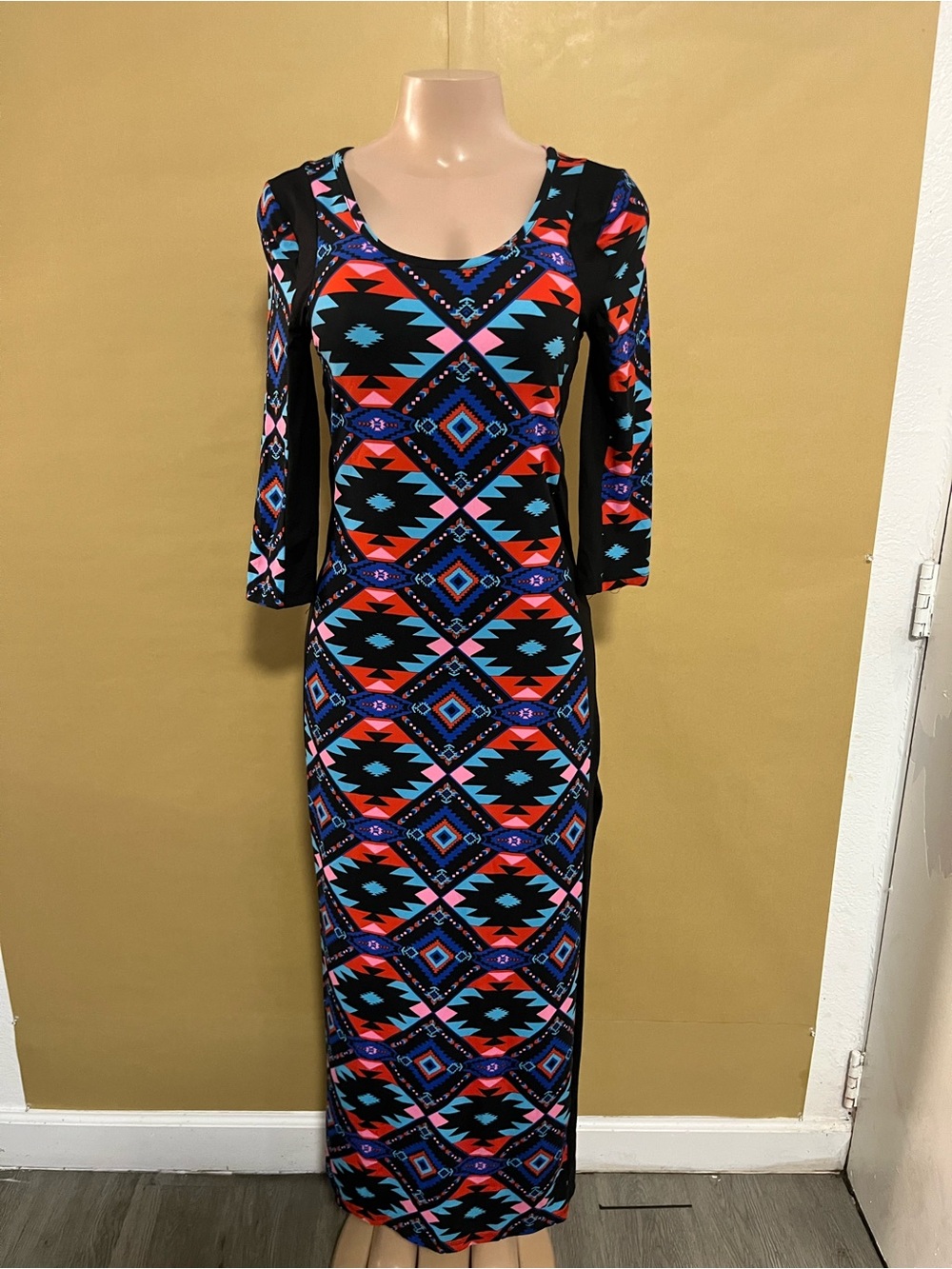 Rue 21 Maxi Dress with Leg Part